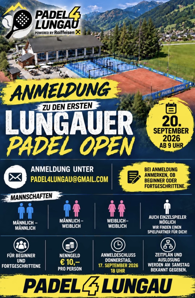 Lungauer Padel Open 2026